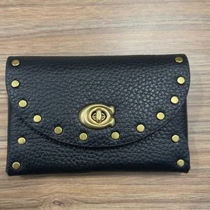 Coach card case wallet